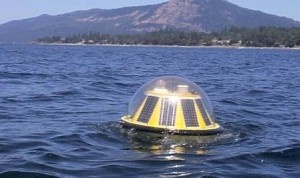 Solar TRIAXYS wave buoy