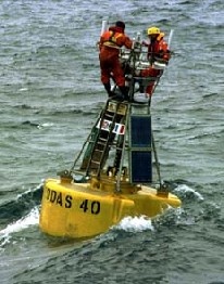 K-pattern buoy - Photo UK Met Office